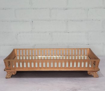 Bandeja Decorada MDF - Fundo de Espelho